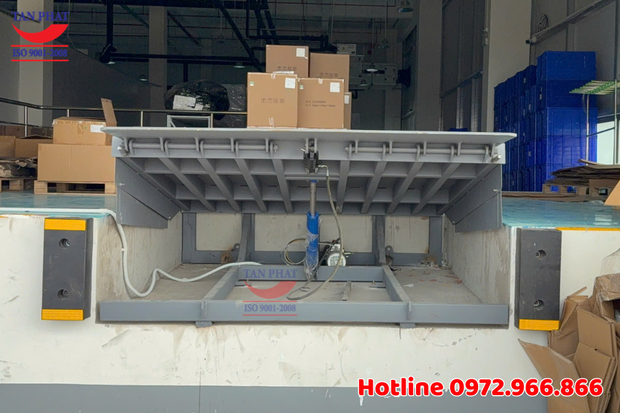 Dự án bàn giao sàn nâng thủy lực 3 tấn tại Thái Nguyên