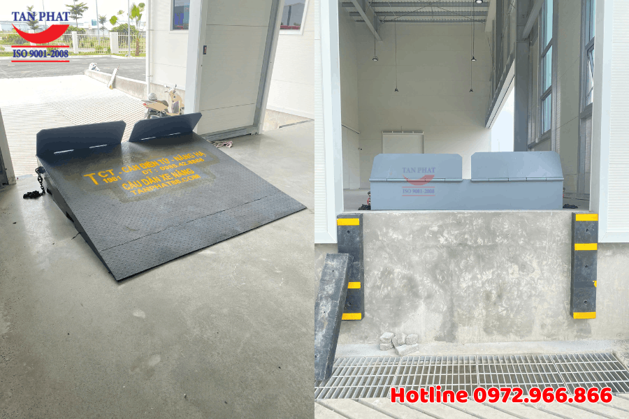 Ramp dốc dẫn xe nâng