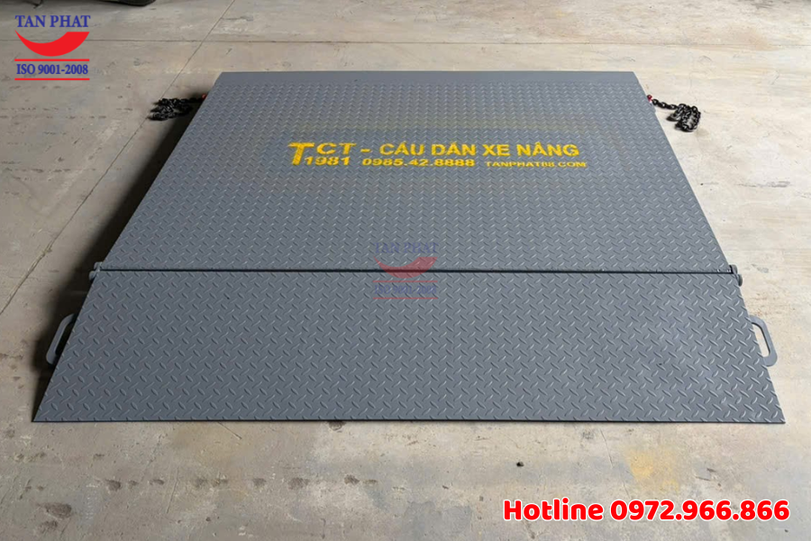Sản xuất và bàn giao dốc dẫn 6 tấn tại Hải Phòng