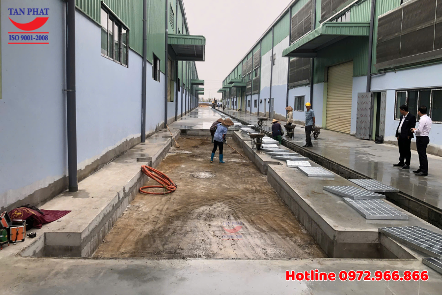 Bàn giao trạm cân ô tô 100 tấn tại Ân Thi, Hưng Yên