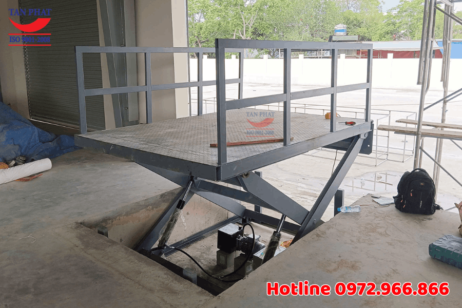 Hoàn thiện bàn giao bàn nâng 1,5 tấn tại Bắc Kạn
