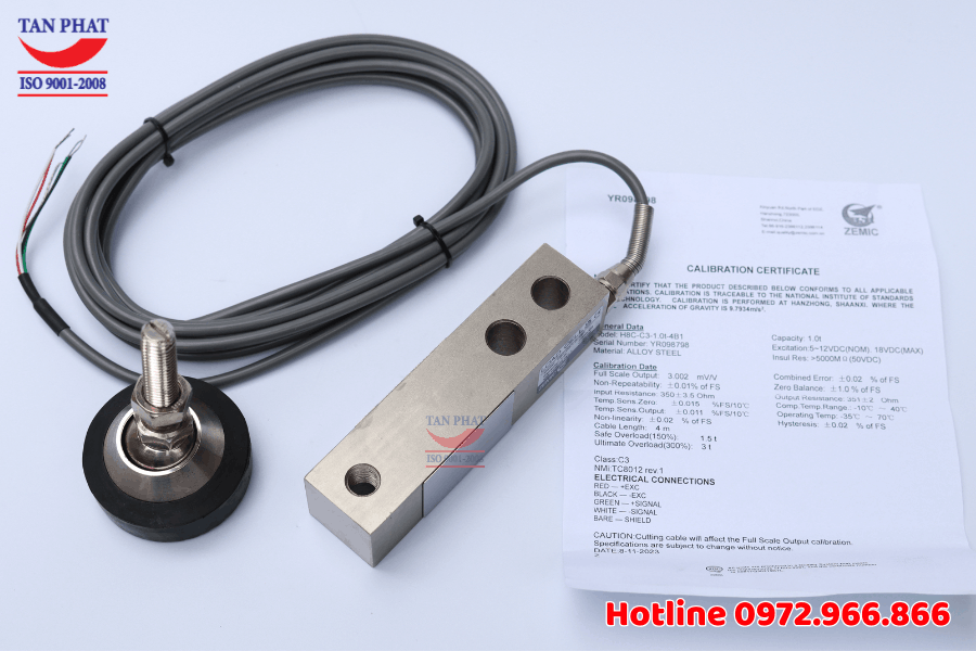 Loadcell Zemic H8C 1 tấn