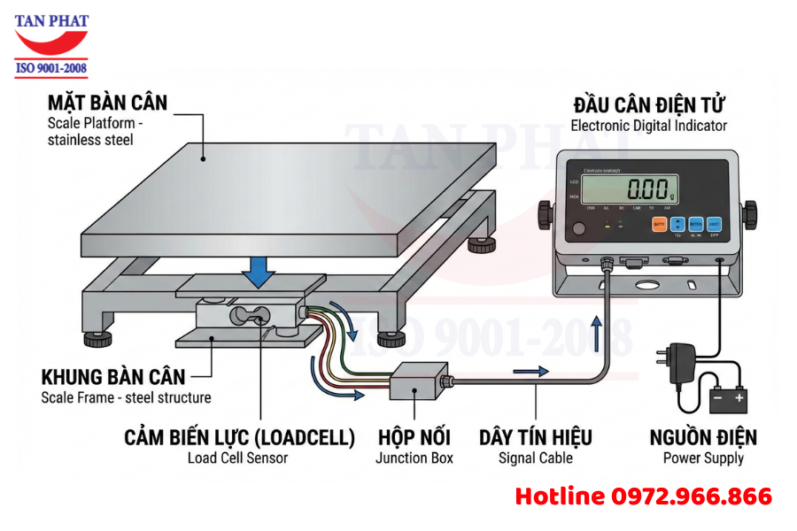 Cân bàn điện tử 