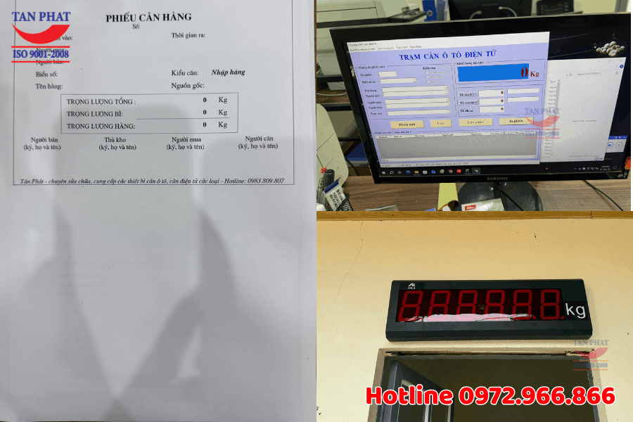 Lắp đặt cân ô tô điện tử 150 tấn tại Đa Phúc, Hà Nội