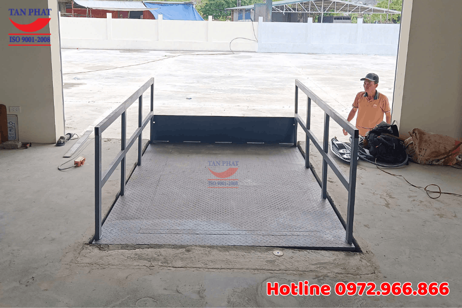 Hoàn thiện bàn giao bàn nâng 1,5 tấn tại Bắc Kạn