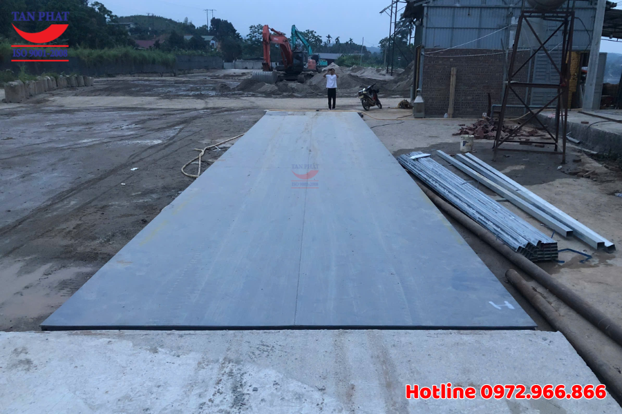 Bàn giao 03 trạm cân ô tô 100 tấn tại Quy Mông, Yên Bái