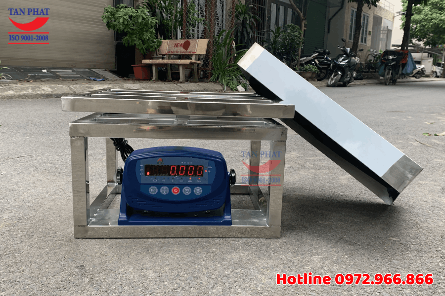 Cân ghế điện tử khung inox