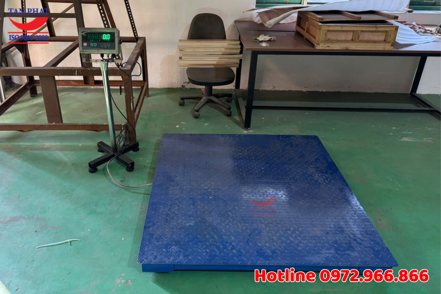 Cân sàn điện tử 1 tấn