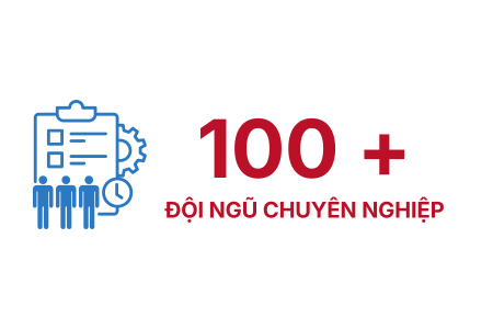 Đội ngũ chuyên nghiệp 