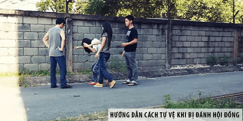 Cách tự vệ khi bị đánh hội đồng, xử lý và tự vệ như thế nào?