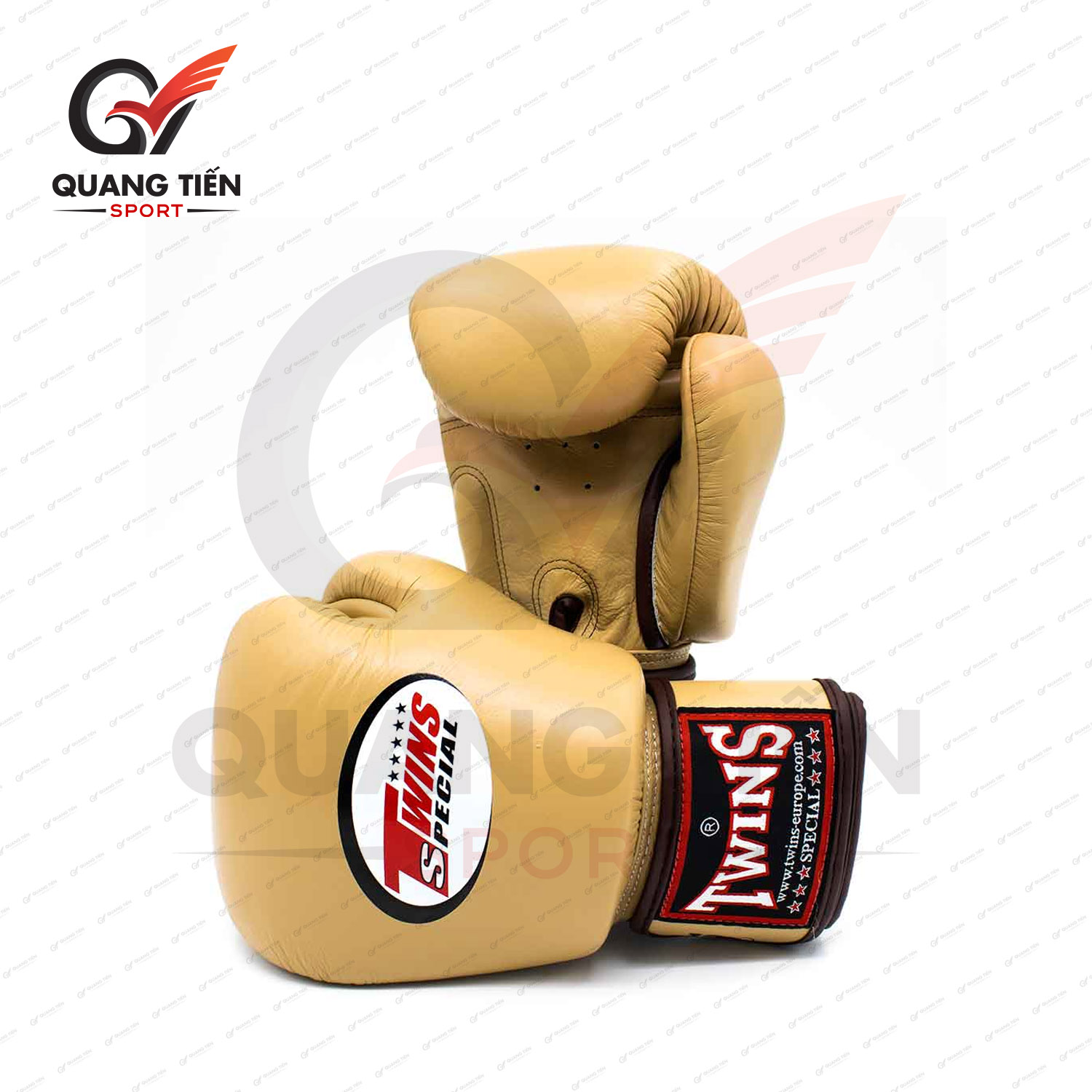 Găng Tay Boxing Twins  – LATTE (  màu trà sữa )