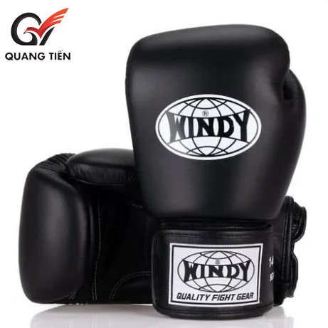 Găng Tay Boxing Windy BGVH Classic - Đen