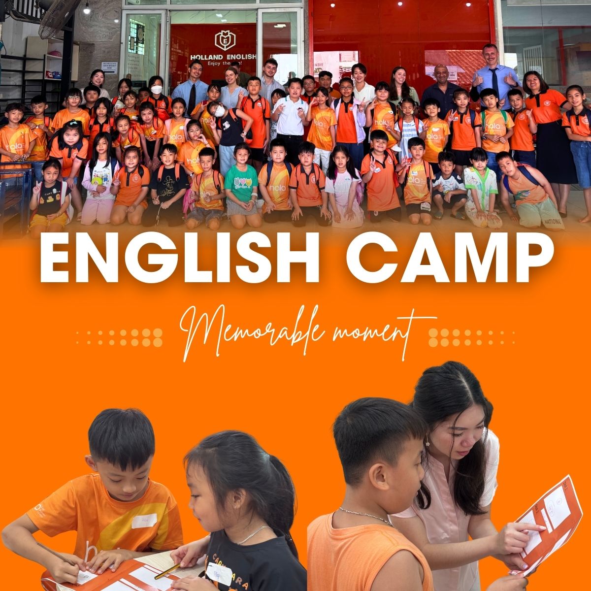 HÀNH TRÌNH ENGLISH CAMP ĐÃ KHÉP LẠI!