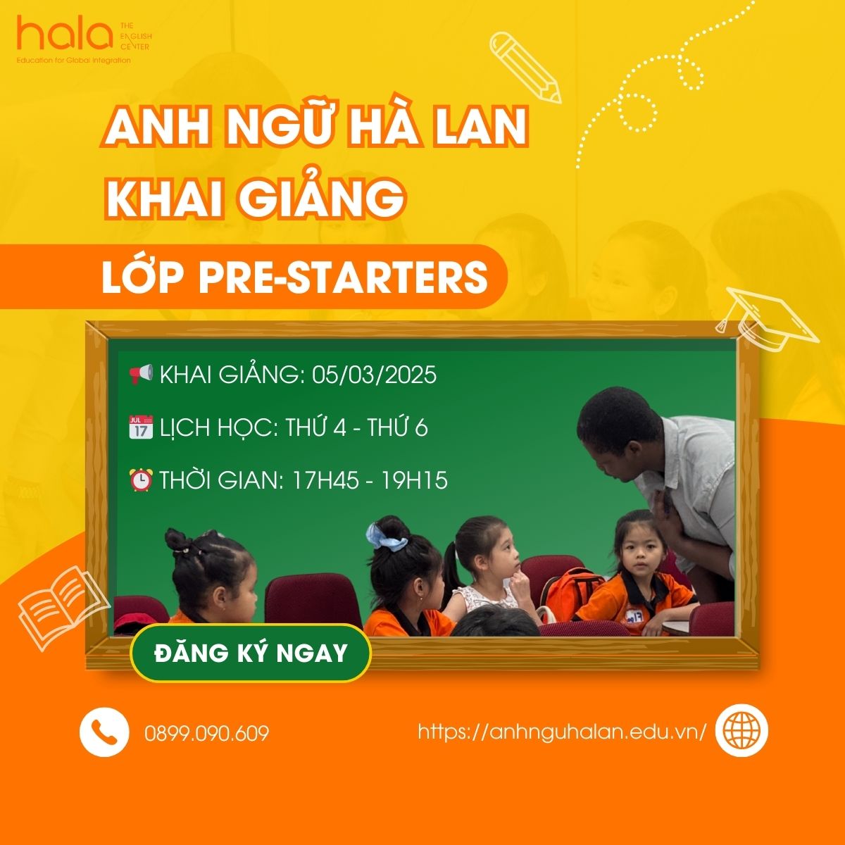 KHAI GIẢNG LỚP PRE-STARTERS – BƯỚC KHỞI ĐẦU HOÀN HẢO CHO CON!