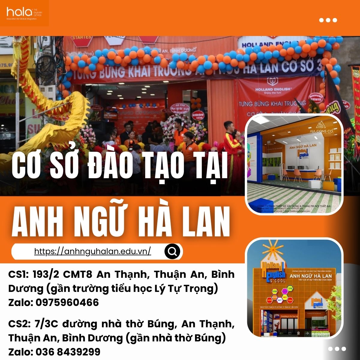CÁC CƠ SỞ ĐÀO TẠO ANH NGỮ HÀ LAN - TRUNG TÂM TIẾNG ANH UY TÍN TẠI BÌNH DƯƠNG