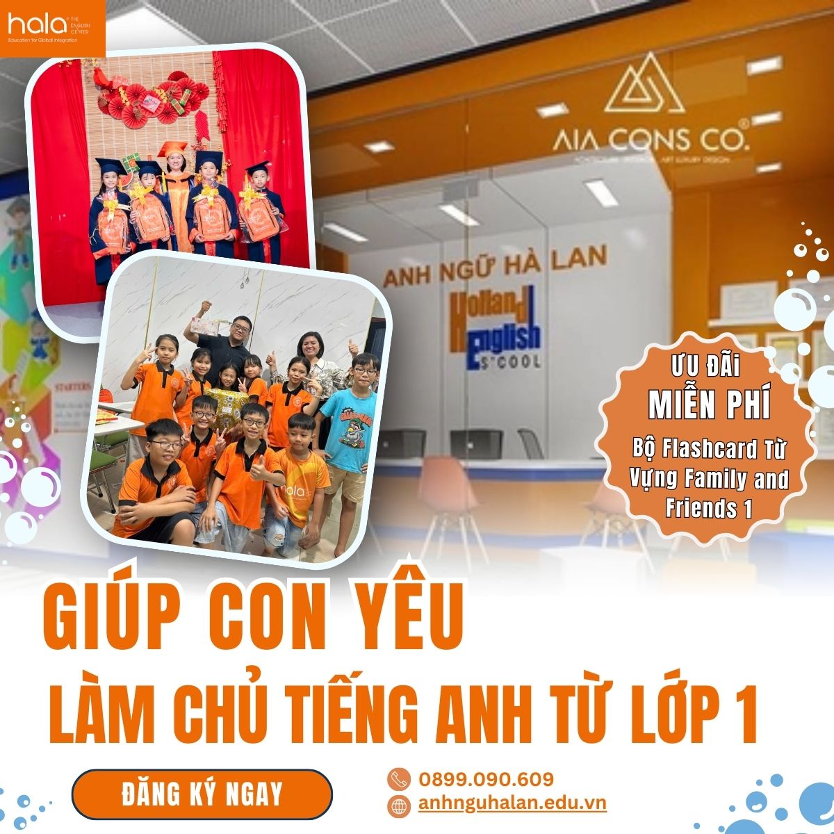 Giúp Con Yêu Làm Chủ Tiếng Anh Từ Lớp 1 Với Chương Trình Pre-Starter Tại Trung Tâm Anh Ngữ Hà Lan