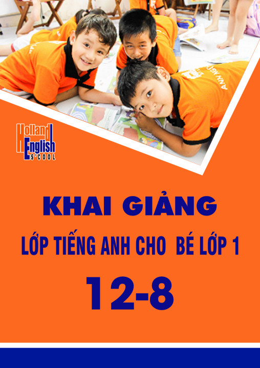 Khai Trương Cấp Tốc, Học Phí Cực Thấp  - Khóa Học Tiếng Anh Cho Bé Lớp 1