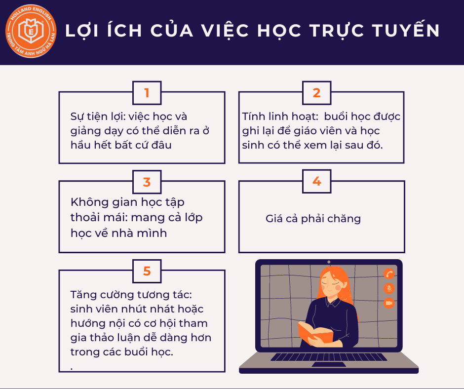 ✨✨ Lợi ích của việc học ONLINE 🖥🖥