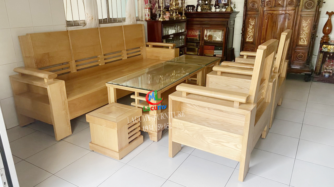 SOFA LIVIRO GỖ TẦN BÌ (ASH)- SF03