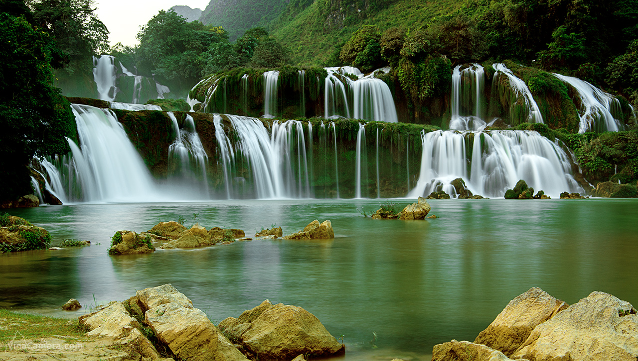 thác bản giốc - du lịch minh anh