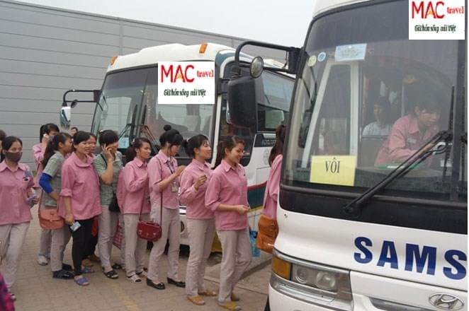 đưa đón nhân viên theo hợp đồng dài hạn