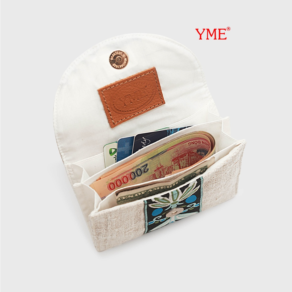 Ví vải Hemp xinh xắn nhỏ gọn an toàn và thân thiện với môi trường