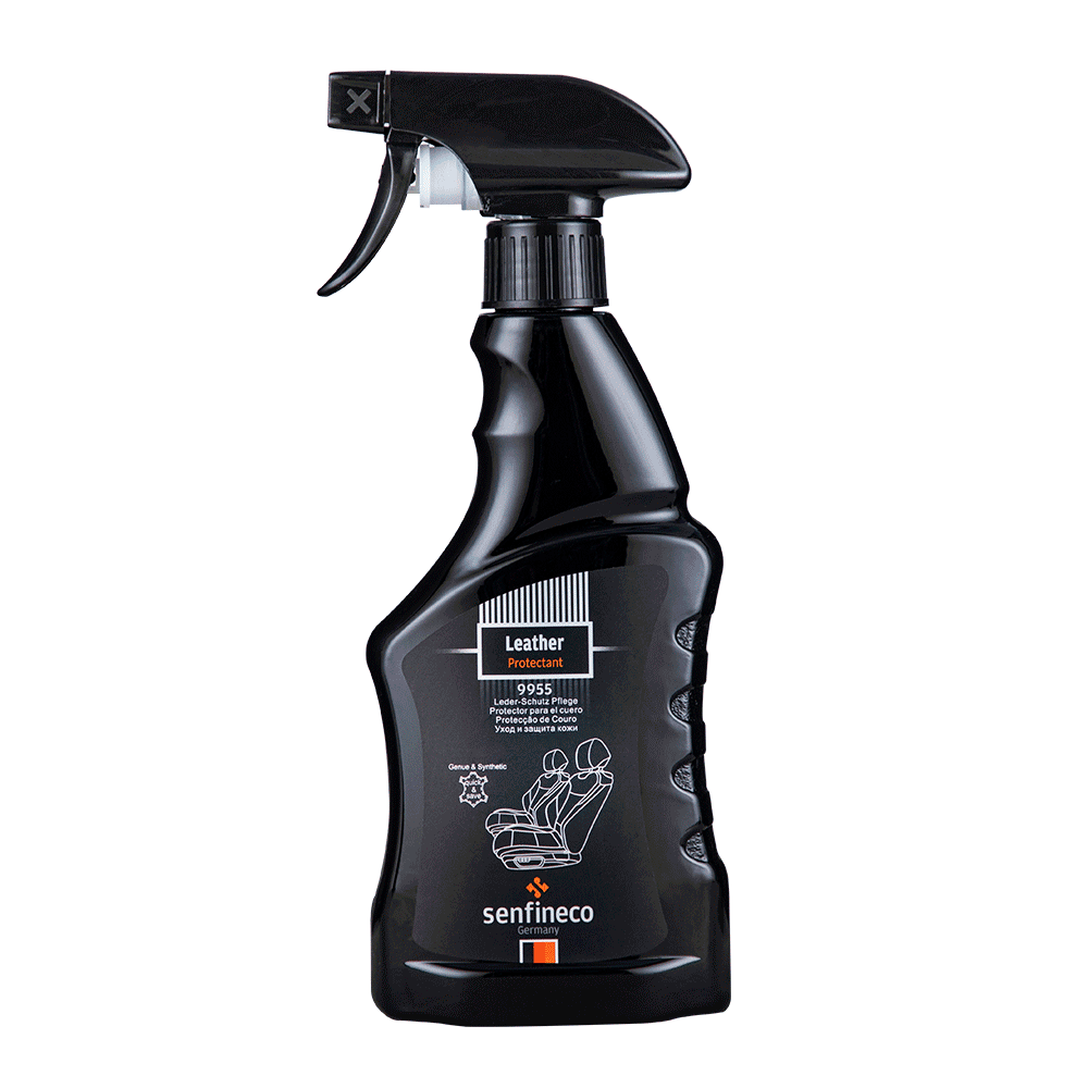 Xịt dung dịch vệ sinh và dưỡng da ô tô Senfineco 9955 - Leather Protectant