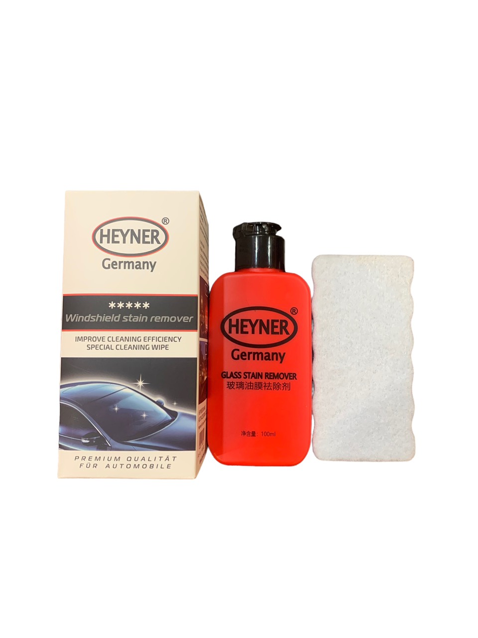 Nước tẩy rửa kính Heyner Germany - Windshield Stain Remover 100ml