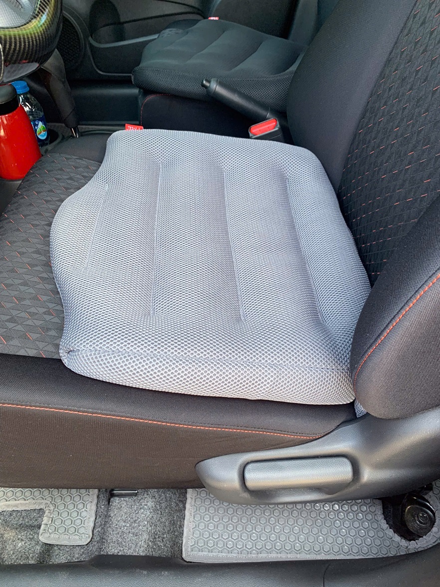 Đệm lót ghế ngồi ô tô cao cấp YD3 - nâng chiều cao ghế lái, êm mông, thoáng khí