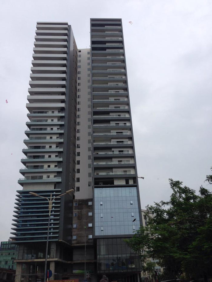 hình ảnh công trình Tòa nhà hỗn hợp văn phòng cho thuê và nhà ở  Hei Tower công ty vro tư vấn thiết kế