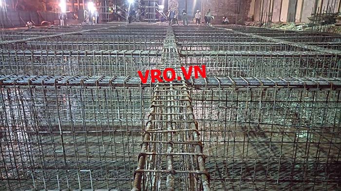 móng bè, móng hộp, móng trên nền đấy yếu Khách sạn vị Hoàng Nam Định
