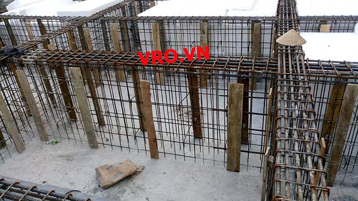 móng trên nền đất yếu, móng bè công trình KS Vị Hoàng Nam Định