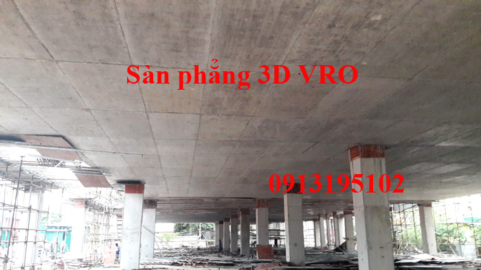 Sàn phẳng không dầm, sàn phẳng 3D VRO | Công ty Xây dựng VRO ...