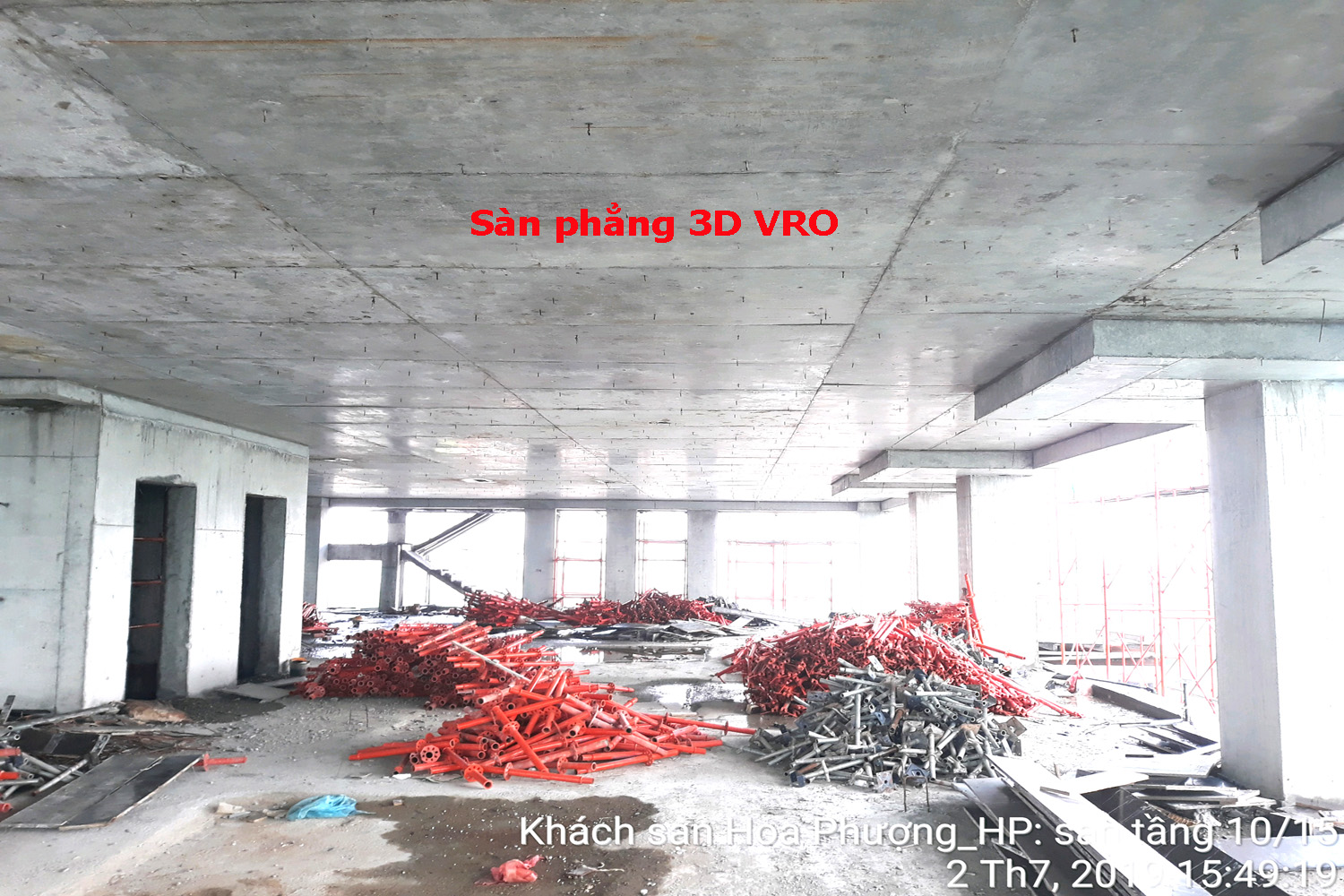 Công ty Xây dựng VRO chuyên thiết kế và thi công xây dựng sàn phẳng, sàn phẳng vượt nhịp lớn