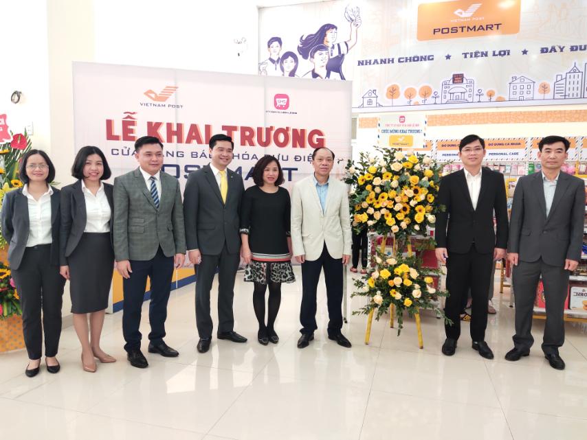 Bưu điện Việt Nam khai trương hai cửa hàng tiện lợi Postmart tại Nam Định