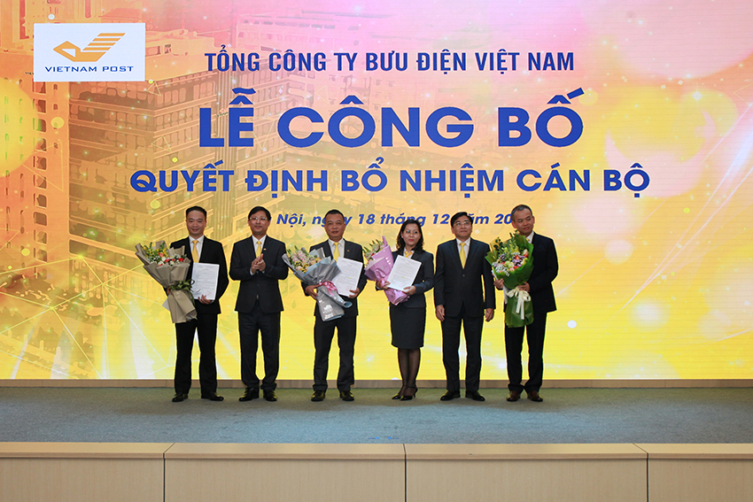 Bưu điện Việt Nam bổ nhiệm cán bộ