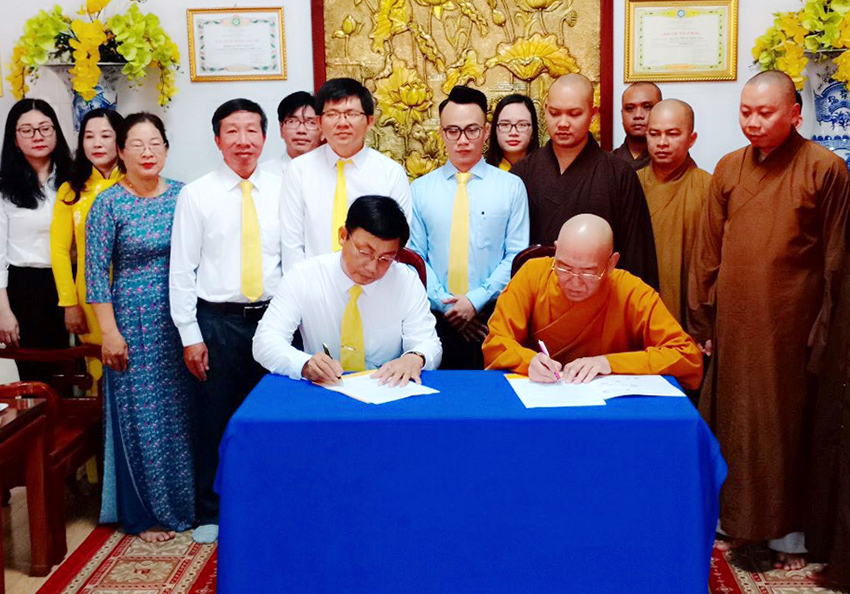 Bưu điện TP Cần Thơ cung cấp các dịch vụ bưu chính chuyển phát cho Ban Trị sự Giáo hội Phật giáo Việt Nam