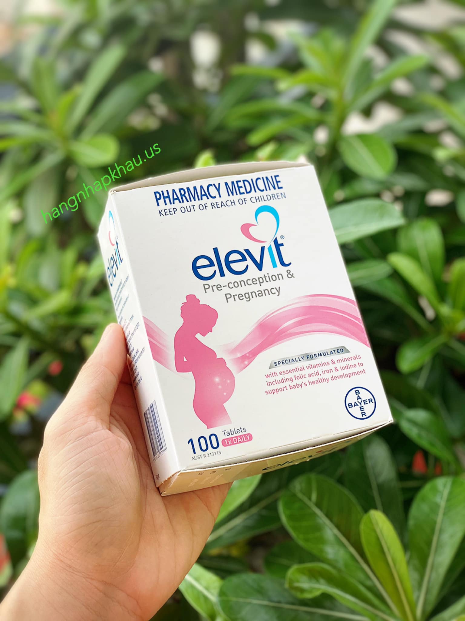 Elevit PreConception & Pregnancy mẫu mới (100 viên) MADE IN AUSTRALIA.