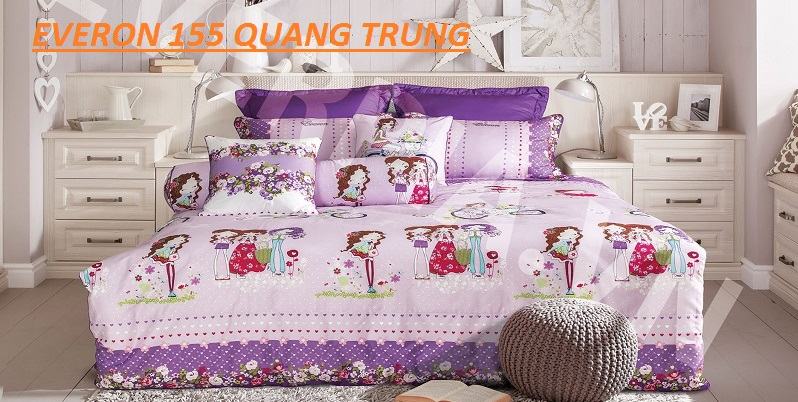 3 bộ chăn ga gối Everon mới ra 2017 dành cho trẻ em