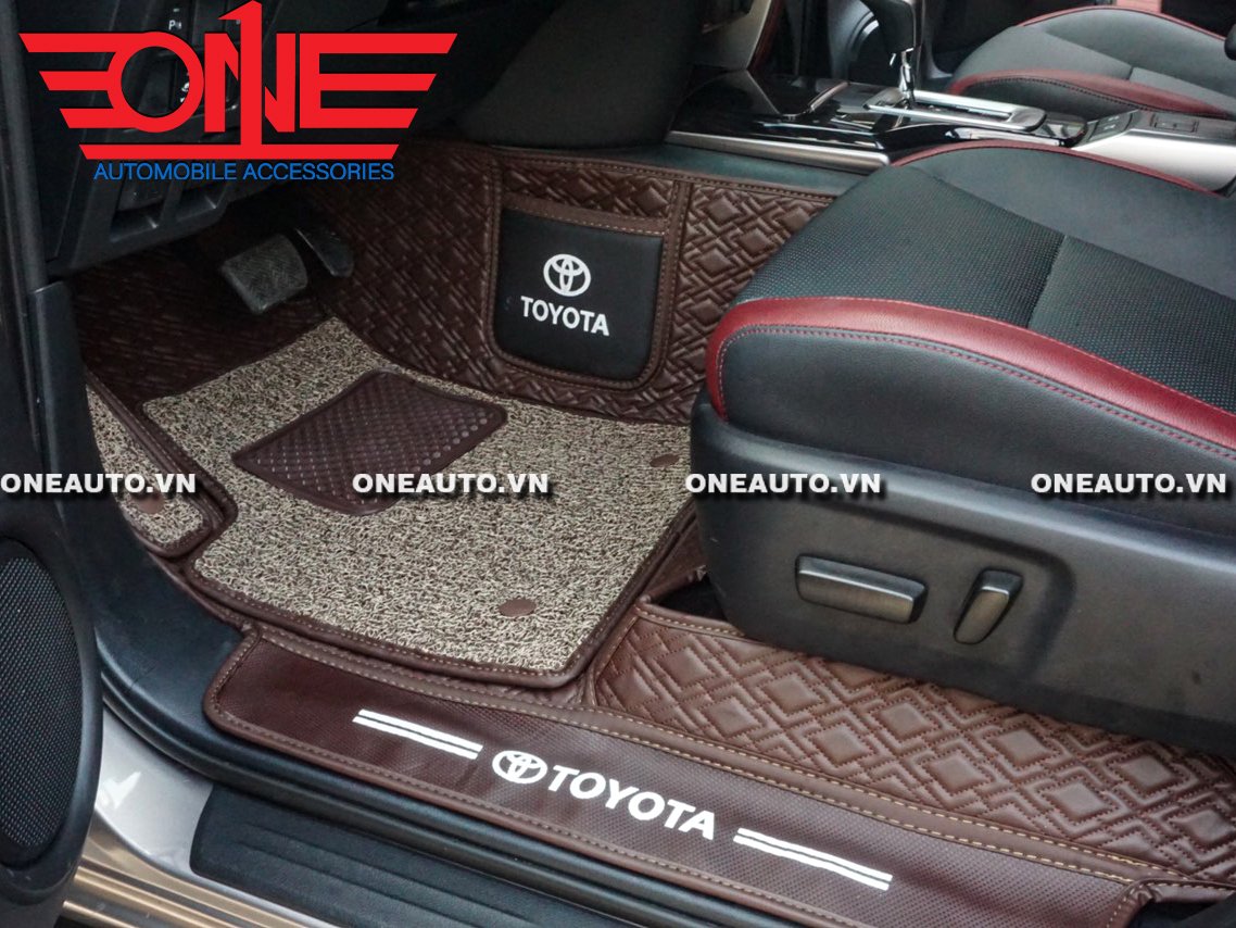 Thảm lót sàn ô tô 8D Toyota Fortuner Legender | ONEAUTO.VN Thảm Lót Sàn Ô Tô 8D Toyota Fortuner Legender | Oneauto.Vn