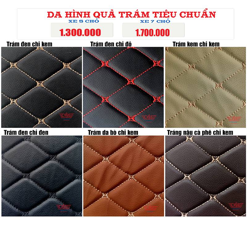 bảng mẫu da trám 1 chỉ