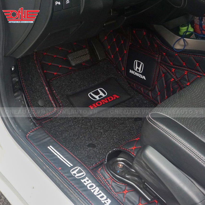 Thảm lót sàn ô tô 8D Full viền cửa Honda City 2015 - 2023