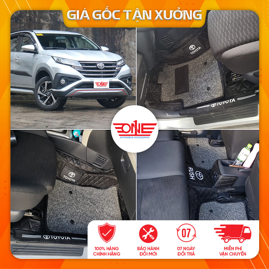 Thảm lót sàn ô tô 8D Toyota Rush