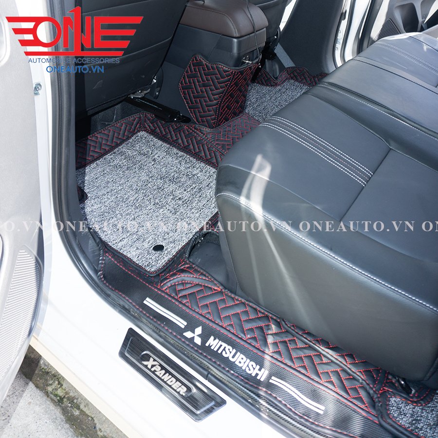 Thảm lót sàn ô tô 8D Mitsubishi Xpander Full viền cửa