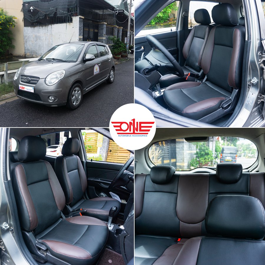 Bọc ghế da ô tô KIA Morning 2008 - 2012