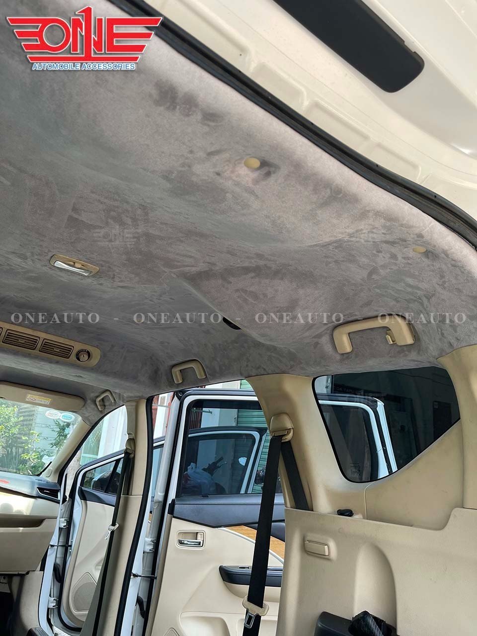 Bọc trần da lộn cho xe Mitsubishi Xpander