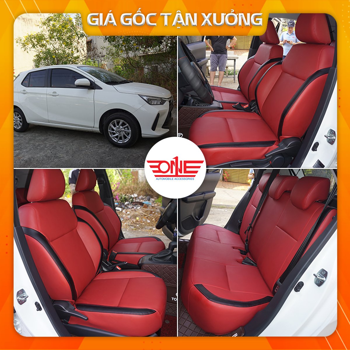 Bọc ghế da xe Toyota WIGO 2023 tại Biên Hoà