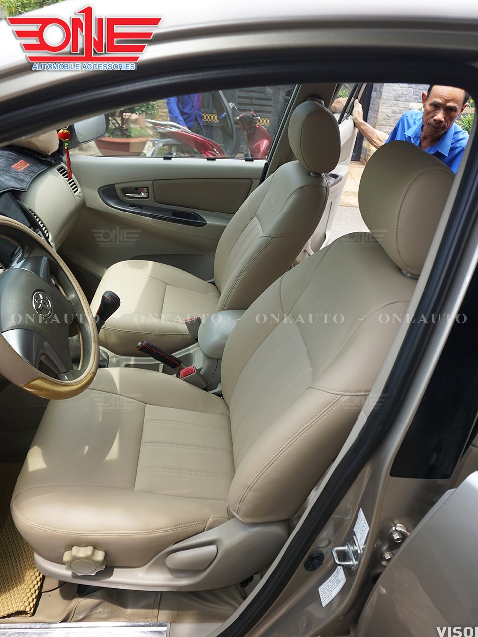 Bọc Ghế Da Công Nghiệp Toyota Innova 2014