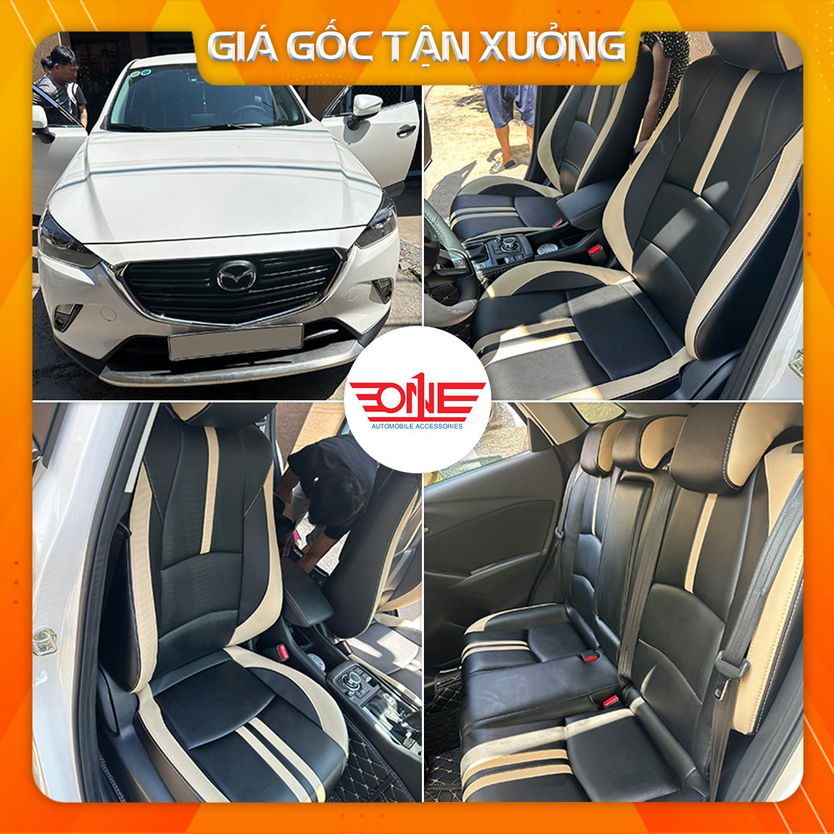 Bọc ghế da xe Mazda CX3 2024 tại Biên Hoà
