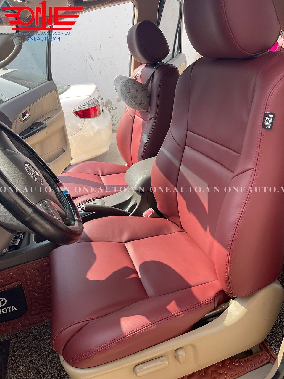 Bọc Ghế Da Ô Tô Toyota Fortuner 2013